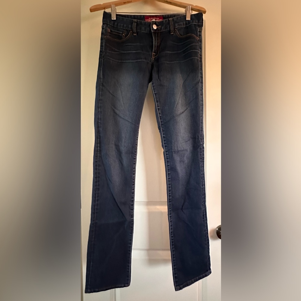 “Lola” straight leg jeans